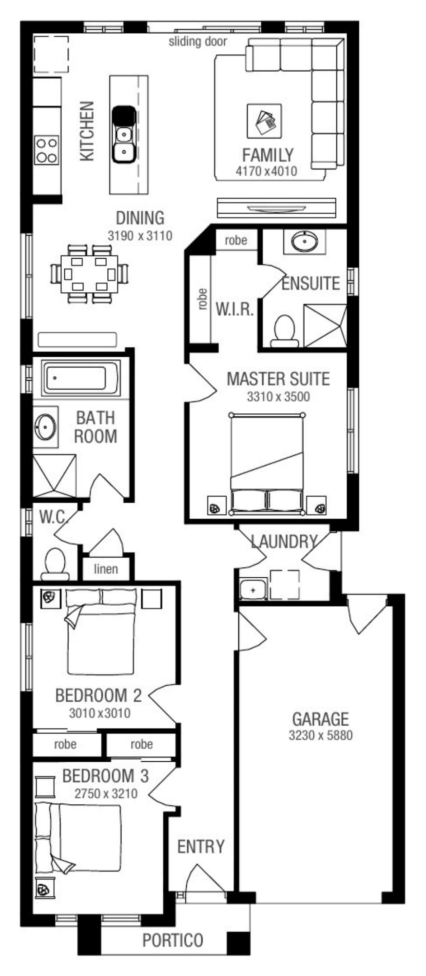 Avoca 15 floorplan
